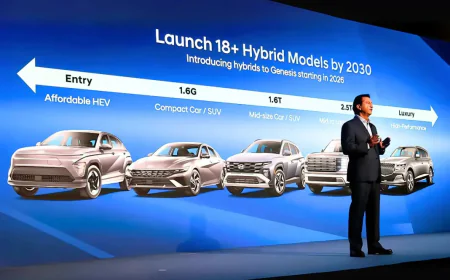 Hyundai to launch over 18 hybrid vehicles by 2030, India's first locally-designed EV
