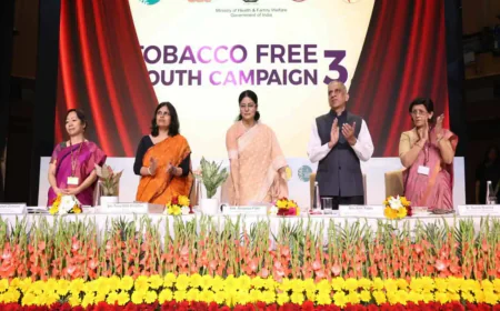 Anupriya Patel Launches Tobacco-Free Youth Campaign 3.0, Highlights India’s Anti-Tobacco Initiatives