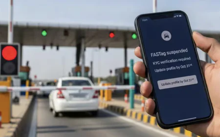 NHAI Streamlines Vehicle Verification; FASTag Services Won’t Be Suspended for Pending KYV