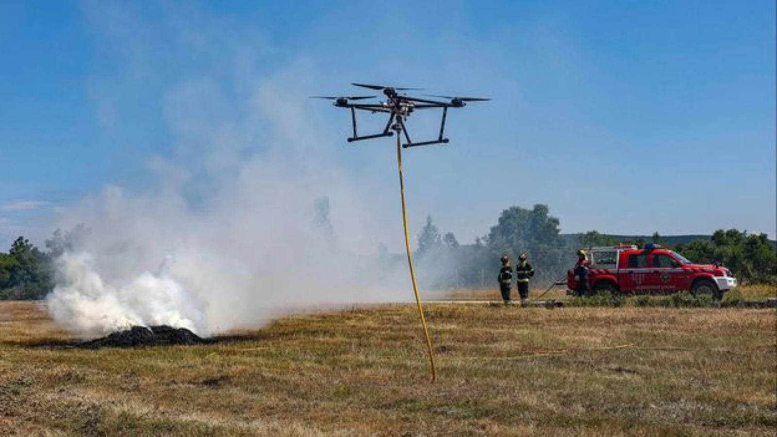 Breakthrough in Firefighting Tech: Drones That Track Smoke and Forecast Fire Direction