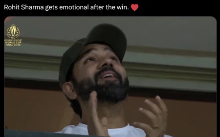 India Crowned World Champions! Women’s Team Clinches First-Ever World Cup with 52-Run Win Over South Africa