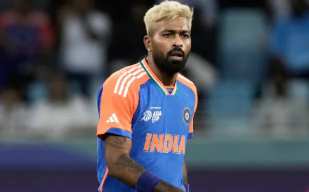 Hardik Pandya Gets BCCI Clearance, Likely to Play for Baroda on December 2