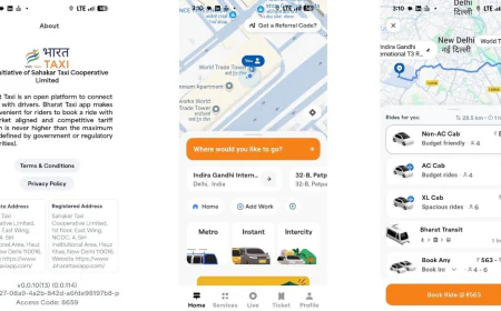 Government Cooperative Cab Service Bharat Taxi Likely to Launch on Jan 1, 2026