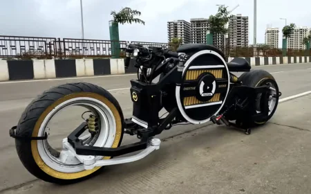 ‘Garuda’ Electric Superbike: Indian Students Unveil AI-Driven Driverless Prototype
