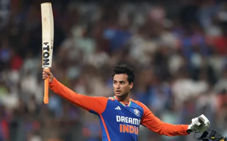 Abhishek Sharma Smashes 45 Consecutive Sixes Ahead of Vijay Hazare Trophy Clash