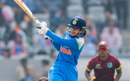 Smriti Mandhana Needs 62 Runs to Become Top International Run-Scorer of 2025