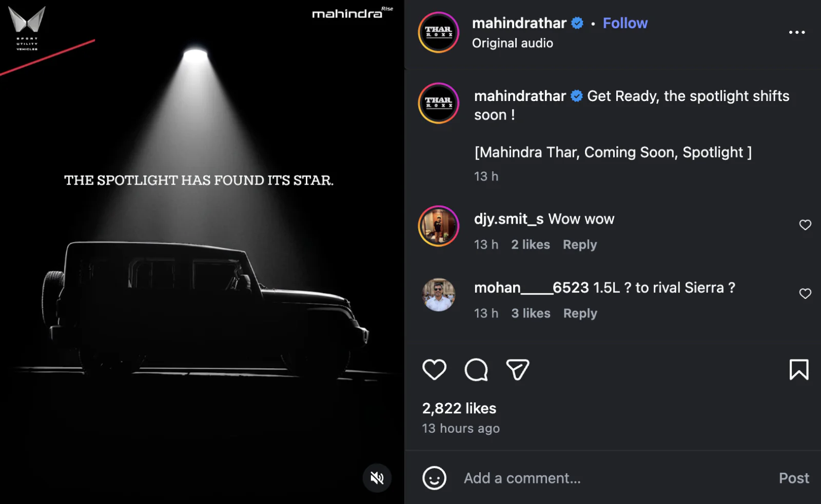 Mahindra Thar Roxx Special Edition Coming Soon, Engine Options Unchanged