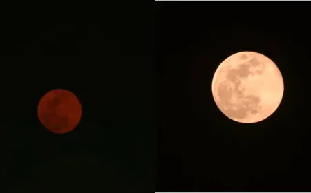 First Supermoon of the Year Lights Up Indian Skies, Wolf Moon Visible Across Cities