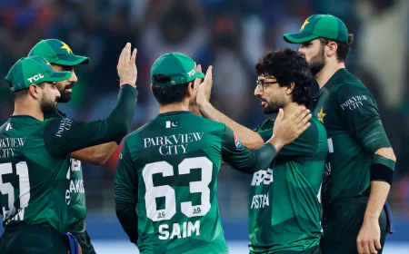 Sri Lanka Bowled Out for 128 as Pakistan Clinch Comfortable T20I Victory