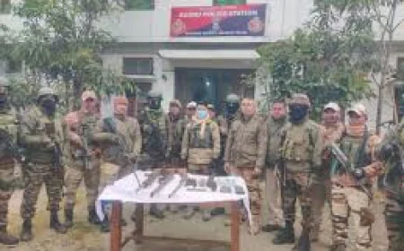 Manipur Police Arrest Members of Banned Outfits in Coordinated Operations