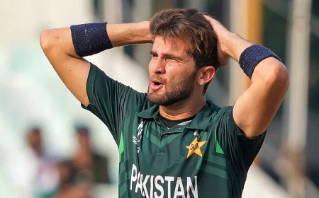 Shaheen Afridi Returns to Nets After Injury, Boosts Pakistan’s T20 World Cup Hopes