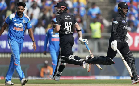 IND vs NZ 3rd ODI: New Zealand Eye Historic Series Win on Indian Soil
