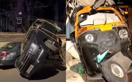 Mumbai Accident: Akshay Kumar’s Convoy Vehicle Hits Auto-Rickshaw in Juhu