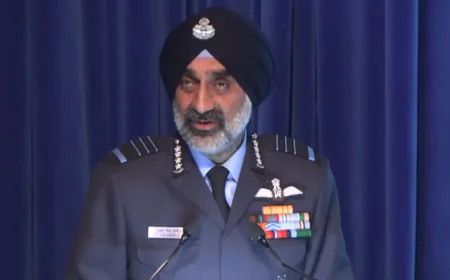Military Power Is Ultimate Guarantee of National Security, Says Air Force Chief AP Singh