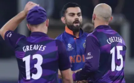 Richie Berrington to Lead Scotland in Seventh T20 WC Appearance