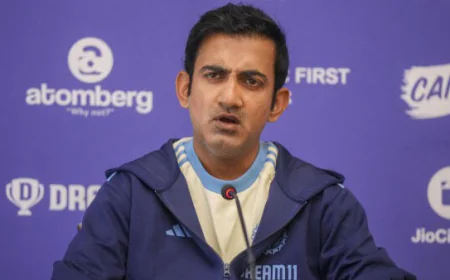 “Big Decision Needed”: Manoj Tiwari on Gambhir’s Future as India Coach