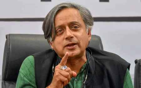 Congress MP Shashi Tharoor Responds to Exit Buzz: “Why Am I Being Asked This?”