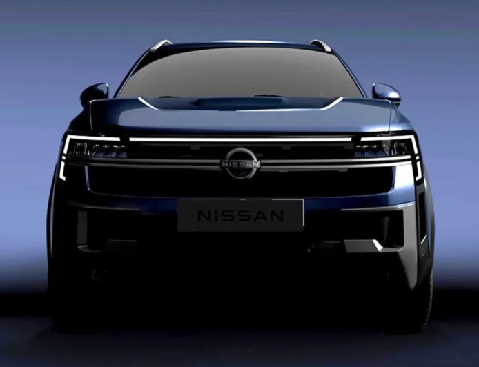 From Chrome Grille to LED Tail Lamps: Nissan Tekton Teaser Reveals Key Design Elements