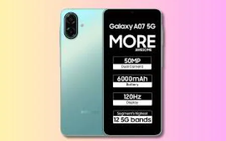 Samsung Galaxy A07 5G Launched in India With 6,000mAh Battery and Dimensity 6300