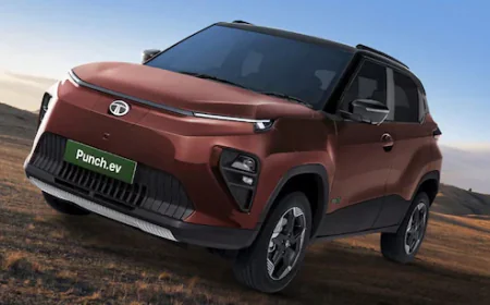 Updated Tata Punch EV Likely With 25kWh & 35kWh Battery Options; Bigger 12.3-Inch Infotainment Screen