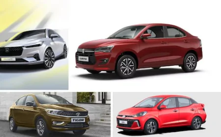 Maruti Dzire vs Hyundai Aura, Honda Amaze, Tata Tigor: Price Comparison in Focus