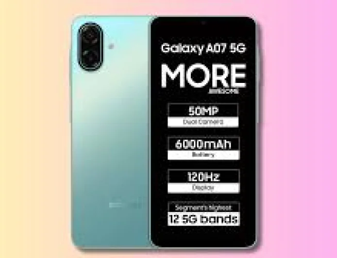 Samsung Galaxy A07 5G Launched in India With 6,000mAh Battery and Dimensity 6300