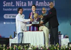 Nita Ambani Awarded KISS Humanitarian Honour for Education, Women Empowerment