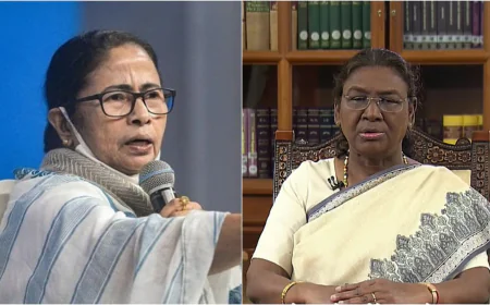 Droupadi Murmu Event Sparks War of Words Between Narendra Modi and Mamata Banerjee