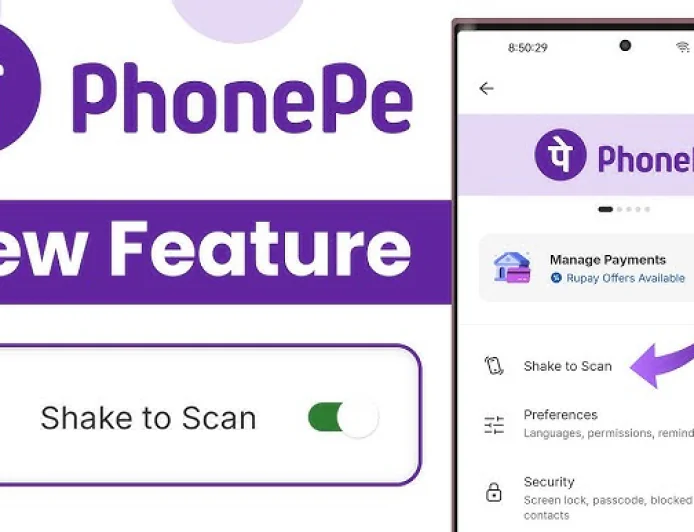 No Need to Search QR Scanner: PhonePe Adds ‘Shake & Scan’ for Instant UPI Payments