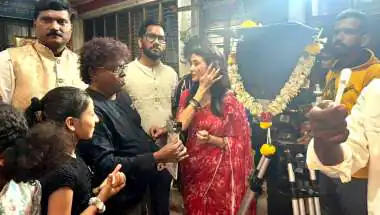 Nita Sharma, Laya Kokila Attend Muhurat of Upcoming Film The Seven Deaths in Bengaluru