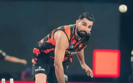 Lucknow Super Giants’ Mohammed Shami Scripts Unique IPL Record with First-Ball Breakthrough