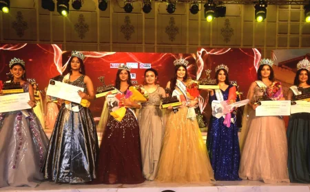 Anshika Gupta Crowned Blackrock Miss Glam Rajasthan 2026