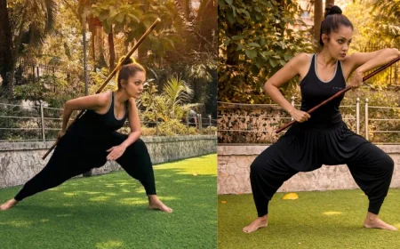 Sheena Chohan Highlights Kalaripayattu on World Health Day