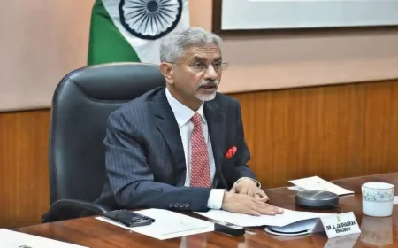 S. Jaishankar Condemns Attacks on Commercial Ships, Calls for Safe Maritime Routes Amid West Asia Tensions