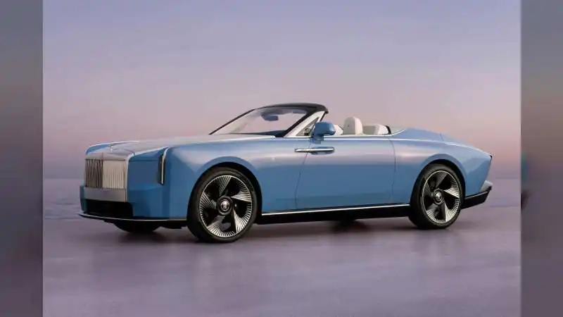 Rolls-Royce Motor Cars Showcases Ultra-Luxury Electric Convertible Nightingale