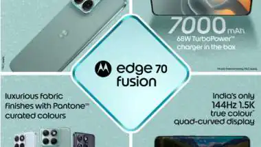 Motorola Edge 70 Fusion Takes on OnePlus Nord and Nothing Phone 4a With New 512GB Model