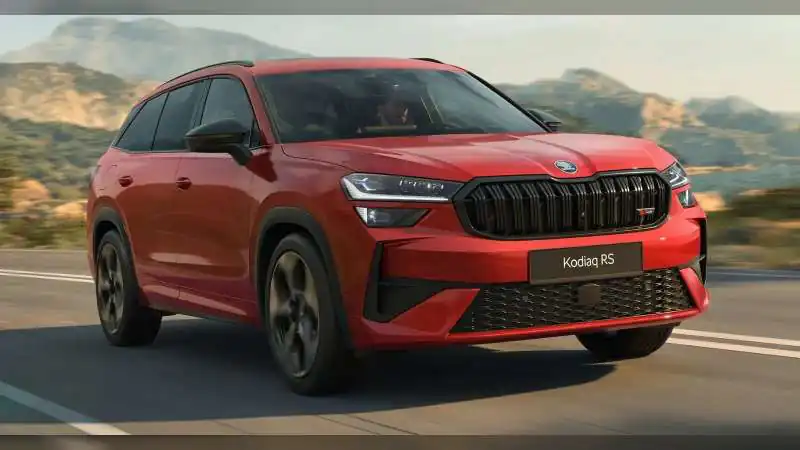 Skoda Teases Kodiaq RS Launch; Limited Units Expected for India