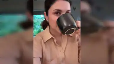 Parineeti Chopra picks ‘ghar ke aam’, savours ‘chai’ amidst heavy rain