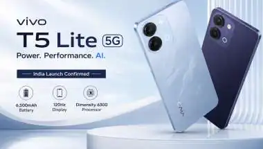 Vivo T5 Lite 5G Launch Today in India: Expected Price, Specifications, Features, Battery, and Flipkart Availability