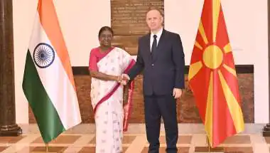 President Droupadi Murmu in North Macedonia: 'Vasudhaiva Kutumbakam' Calls for Building Bridges, Not Walls