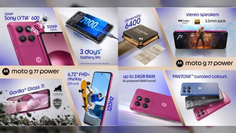 Moto G77 Power Goes on Sale Today: Check Price, 7000mAh Battery, Dimensity 6400 and Launch Offers