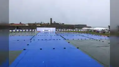 Rain Delays Start of Day 2 in Galle Test