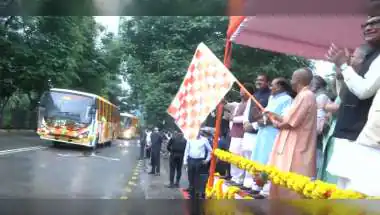 CM Yogi Launches Lifetime Free Bus Travel Scheme for Women 60+ in UP