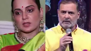 Kangana Ranaut Hits Back at Rahul Gandhi Over ‘End Patriarchy’ Remark Amid Kriti Sanon Controversy