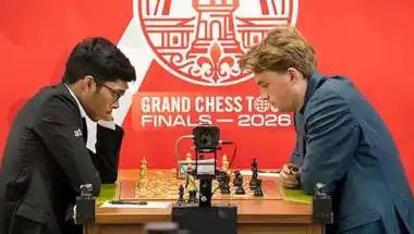 Praggnanandhaa Scripts Historic Comeback Against Caruana, Wins Grand Chess Tour Finals