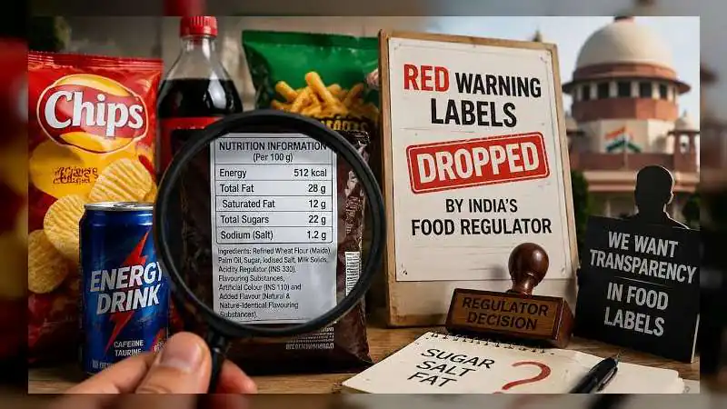 FSSAI Proposes Red Warning Labels for High-Sugar, Salt and Fat Foods; Nestlé, PepsiCo and Coca-Cola Oppose Move