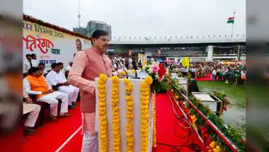 MP CM Mohan Yadav Visits Dwarka, Vows Religious Tourism Push