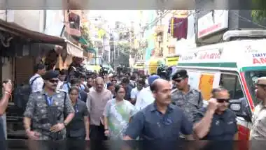 Delhi CM Rekha Gupta Inspects Satya Niketan Building Collapse Site, Sirsa Says "Accountability Will Be Fixed"
