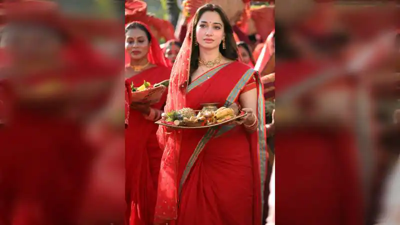 Tamannaah Bhatia on Chhath Puja in 'The Vvaan'