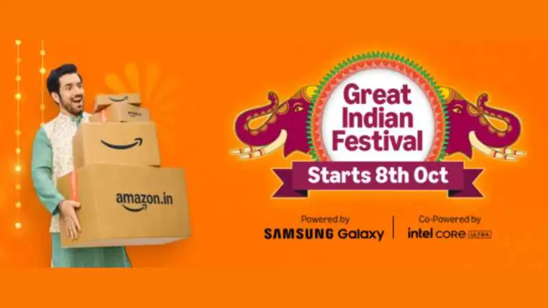 Amazon Great Indian Festival 2026 Starts October 8: Early Deals on Phones, Laptops, TVs and Appliances